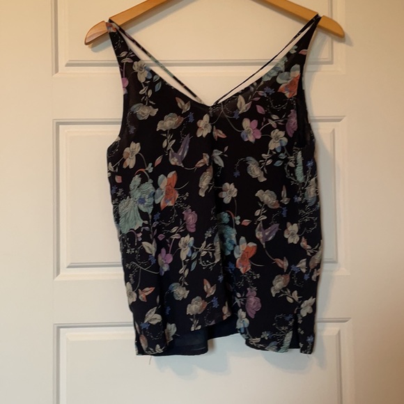 2 for $15 Floral strappy top - Picture 3 of 6